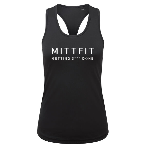 MittFit  - Women’s Recycled Performance Slim Racerback Vest Thumbnail